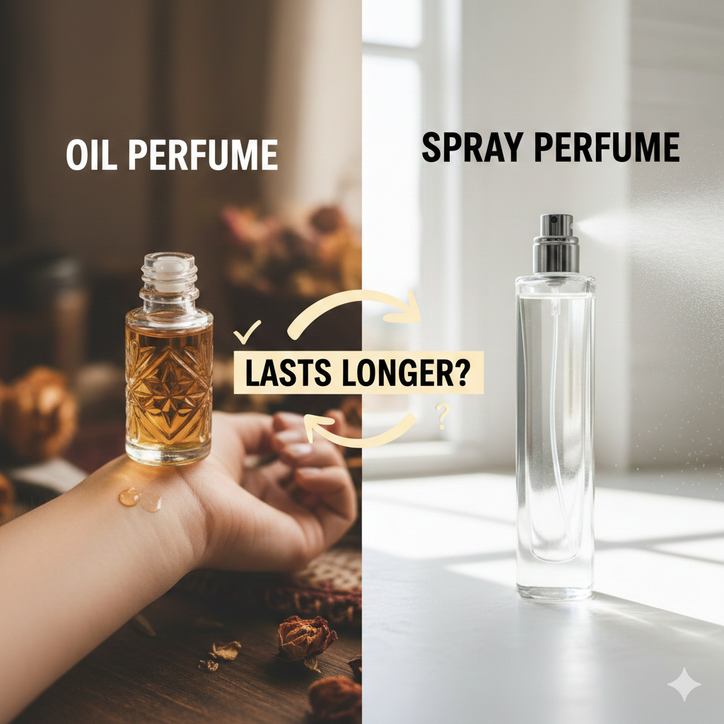Oil vs. Spray Perfumes: Which One Actually Lasts Longer?