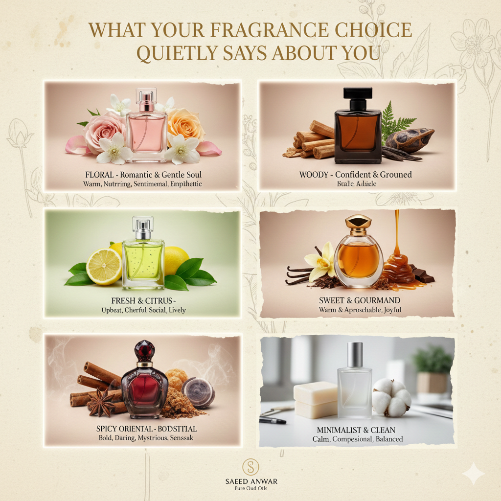 What Your Fragrance Choice Quietly Says About You
