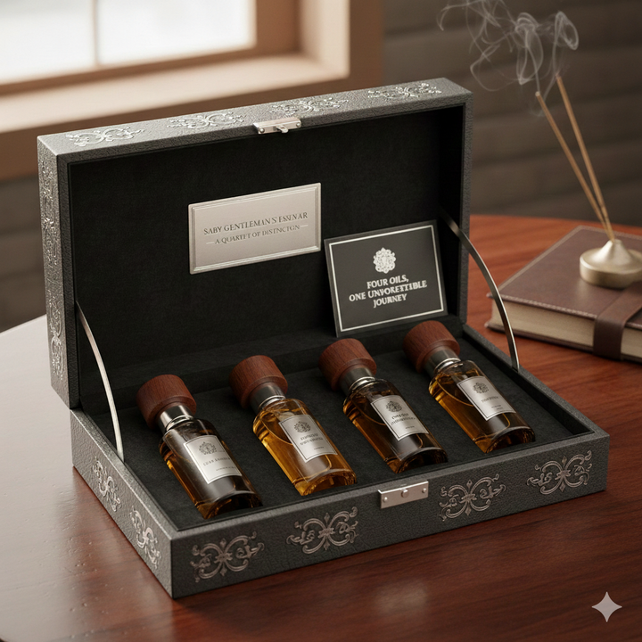 Best Perfume Combo Box for Men — 4 Oils, One Luxury Experience