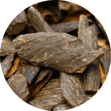 Deep rich agarwood